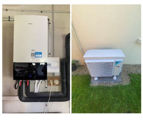 NOUVELLE INSTALLATION DE PAC DAIKIN