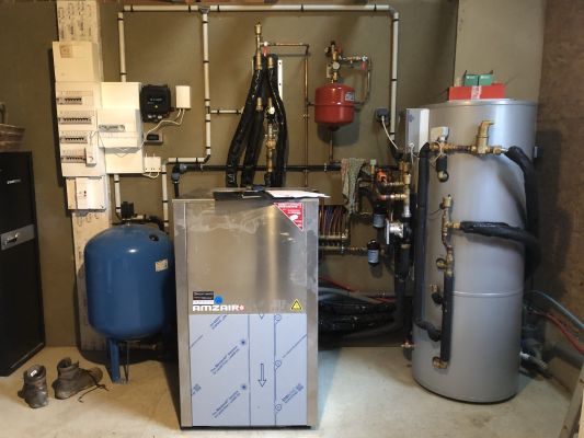 NOUVELLE INSTALLATION GÉOTHERMIE EAU EAU AMZAIR