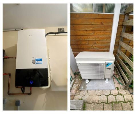 NOUVELLE INSTALLATION DE PAC DAIKIN