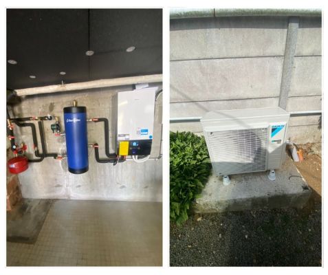 INSTALLATION DE PAC DAIKIN